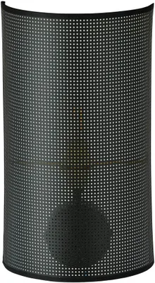 Zdjęcie produktu dla Kinkiet Emibig 1xE14 40W ASTON K1 BLACK/GOLD 1148/K1
