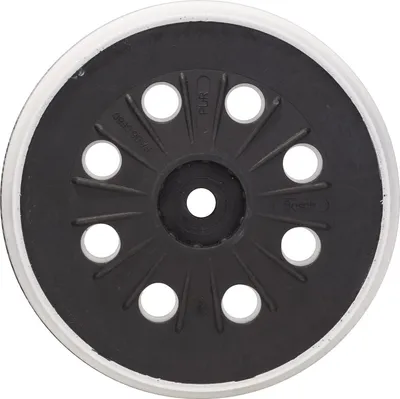 Image de Plateau de ponçage Ø 125 mm BOSCH 2608601607 mi-dur pour ponceuses excentriques