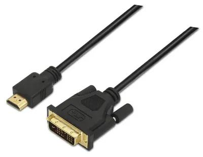 Image de Câble dvi m vers hdmi m aisens 1,8m noir