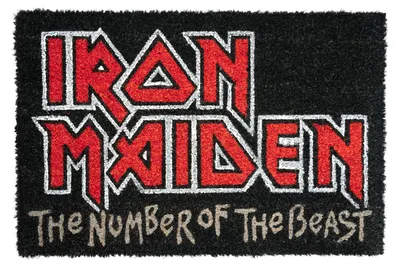 Produktbild von Iron Maiden - Kokos Fußmatte - 60 x 40 cm
