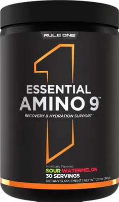 Produktbild von Rule1 | Essential Amino 9 | EAA with Electrolytes Sour Watermelon