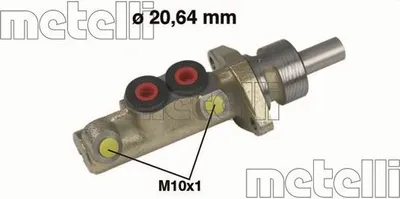 Produktbild von METELLI 05-0156 Bremszylinder Hauptbremszylinder passend für PEUGEOT 405 I (15B) 405 II (4B) 405 II Break (4E) 405 I Break (15E)