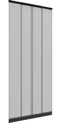 Produktbild von Insektenschutz home protect Lamellenvorhang Teleskop ohne Bohren anthrazit 100x220 cm