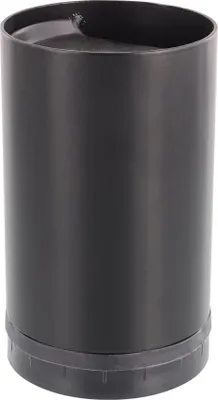 Produktbild von WAGNER Möbelbein/Systemrohr TENO - Ø 60 x 100 mm, individuell kombinierbar, Stahl, schwarz, Tragkraft 50 kg - 12301701