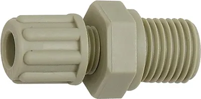 Produktbild von Riegler Gerade Einschraubverschraubung, G 1/8 a., für Schlauch 6/8 mm, PP