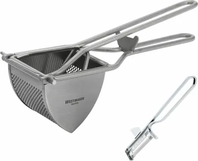 Immagine prodotto di Westmark Kartoffelpresse Edelstahl + Sparschäler Famos, 612622E7
