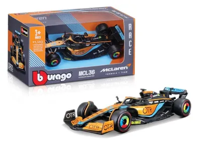 Immagine prodotto di Bburago McLaren MCL36 1:43 4 Daniel Riccardo