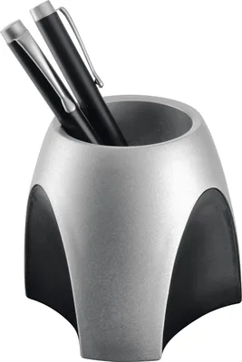 Obrázok produktu pre HAN 2753-77 Držiak na ceruzky DELTA Silver Edition - strieborný