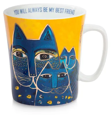 Immagine prodotto di Tazza Egan LAUREL BURCH FANTASTIC FELINES Giallo
