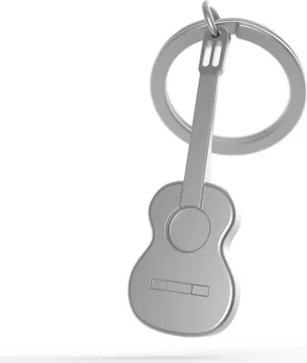 Produktbild von die schönsten und liebevollsten Schlüsselanhänger Guitarre