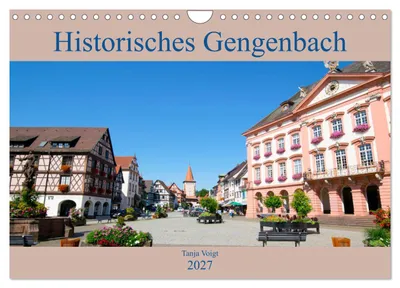 Produktbild von Historisches Gengenbach (Wandkalender 2027 DIN A4 quer), CALVENDO Monatskalender