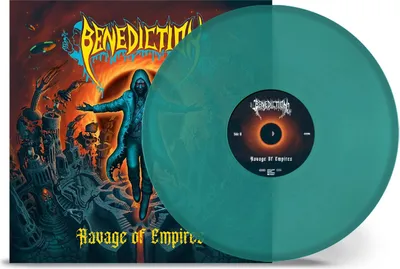 Produktbild von Benediction: Ravage Of Empires (Indie Exclusive Edition) (Petrol Green Vinyl)