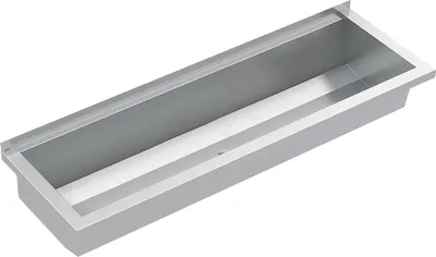 Immagine prodotto di KWC AR Vaschetta di lavaggio, PLANOX, acciaio inox, W.-Mont., 1200x210x382 mm, senza banco a braccio