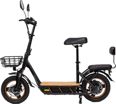 Obrázek produktu pro Elektrická koloběžka C1 Pro 26AH - baterie 48V26Ah, dojezd 100 km, kotoučová brzda - Černá