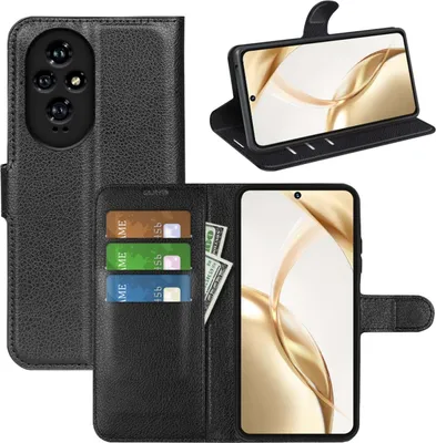 Produktbild von Handy Tasche für Honor 200 Hülle Wallet Case Handyhülle Flip Cover Kunstleder Etui