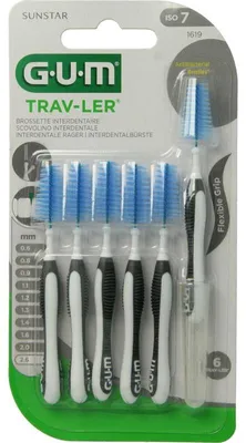 Productafbeelding van Gum Trav-Ler Ragers 2.6Mm Zwart (6 stuks)