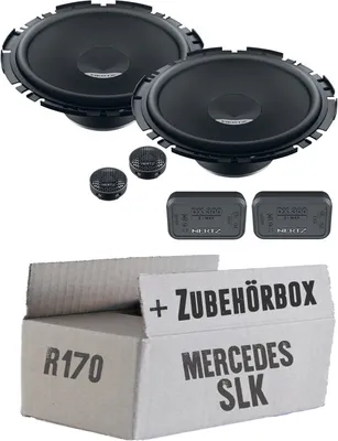 Produktbild von Hertz Dieci DSK 170.3 - 16,5cm 2-Wege System - Einbauset passend für Mercedes SLK R170 Front - justSOUND