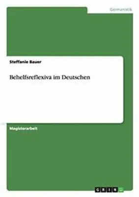 Produktbild von Behelfsreflexiva im Deutschen