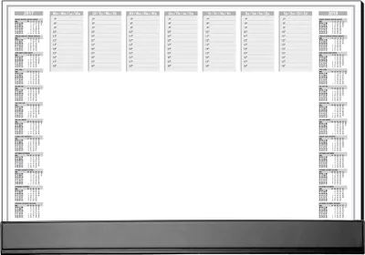 Produktbild von SIGEL HO365 Papier-Schreibunterlage, Office, 595x410 mm, 40 Blatt