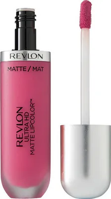 Zdjęcie produktu dla Revlon Ultra HD Matte Lip Mousse, Różowy, Death Valley, 1 kol., Kolorujący, Nawilżający, Unisex, Matowy