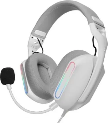 Immagine prodotto di Mars Gaming MH-PROW, Cavo, 18 - 20000 Hz, Gioco, 190 g, Cuffie con microfono, Bianco