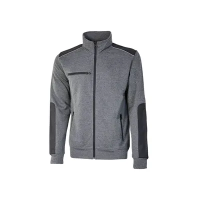Produktbild von U-Power Sweatshirt-Jacke Snug, Farbe:grey meteorite, Größe:3XL