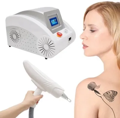 Obrázok produktu pre Laserový odstraňovač tetovaní – 310W elektrické zariadenie na tvár a telo s LED displejom