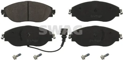 Produktbild von SWAG Bremsbeläge Satz Vorne Bremsklötze für VW Golf VII Schrägheck (5G1, BQ1, BE1, BE2) 30 91 6868