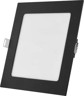 LED podhledové svítidlo NEXXO černé, 17 x 17 cm, 12,5 W, teplá/neutrální bílá