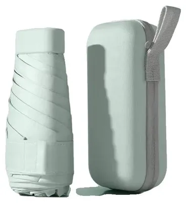 Obrázek produktu pro Deštník, ochrana proti UV záření, kompaktní a univerzální, zelený, 8K-c, ocel
