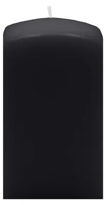 Produktbild von Quader Kerzen Schwarz 15 x Ø 6/6 cm, 4 Stück