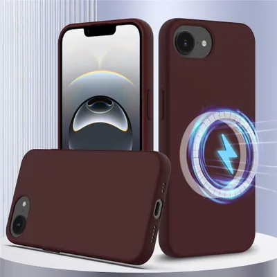 Produktbild von iPhone 16e / 17e Hülle - Coverup Liquid Colour Back Cover - MagSafe Compatible - Bordeaux