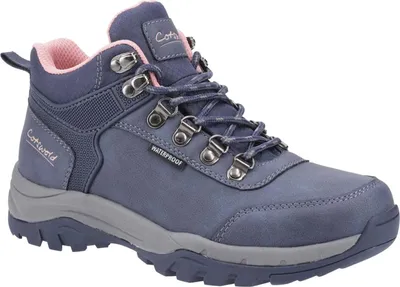 Image de Cotswold - Bottes de marche "Overbury" pour femmes FS11876 (39 EU) (Marine)