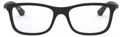 Produktbild von Ray-Ban RB1549, Kind, Uni, Quadratisch, Schwarz, Nicht-polarisierte Linse, Nylon