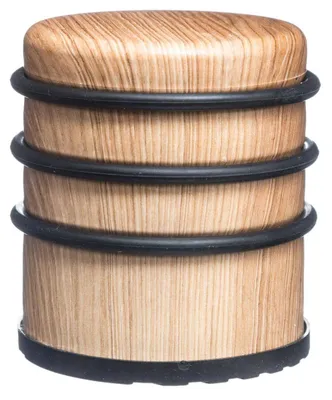 Image de 5five Simply Smart Butoir de porte Nature aspect bois, gommé, métal, plastique, 160307A