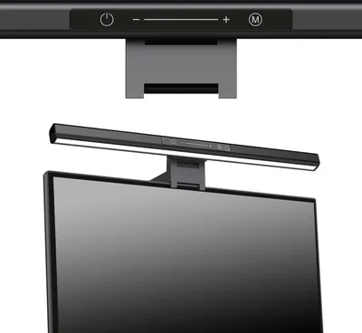 Produktbild von LED lampa na monitor 5W lampa na obrazovku s nastaviteľným jasom a teplotou farieb Stolná lampa na počítačový monitor USB Type-C 5V