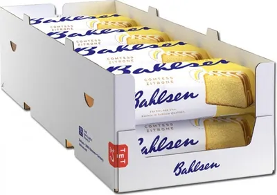 Produktbild von Bahlsen Comtess Zitrone, Kuchen, Gebäck, 8 Stück je 350g