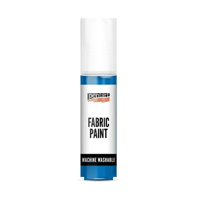Produktbild von PENTART-Farbe für helle und dunkle Textilien, 20 ml, DUNKELBLAU