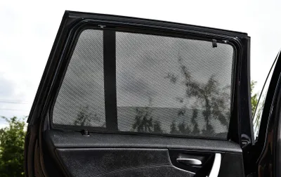 Productafbeelding van Set van 2 Auto-Zonneschermen voor Achterdeuren Geschikt voor Ford Kuga 2013-2019