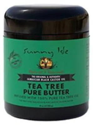 Obrázok produktu pre Sunny Isle Jamajský čierny ricínový olej Tea Tree Pure Butter 118ml