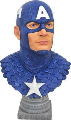 Immagine prodotto di Diamond Select Capitan America Leggende in 3D Büste 25 cm DIAMMAY192377
