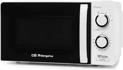 Produktbild von Orbegozo MI 2115, Arbeitsplatte, Solo-Mikrowelle, 20 l, 700 W, Drehregler, Weiß