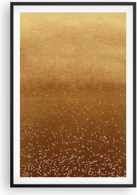 Produktbild von Gerahmtes Poster - Schwarzer Rahmen - Abstraktion Bier Gelb - 61x91,5 cm - Wand Bild - Wanddeko - Wandbilder - Kunstposter - Wandposter - Bilderrahmen - Bilder - Kunstdruck - Wandbild P2BPA61x91-4317