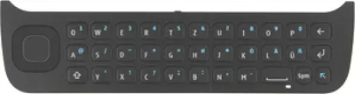 Produktbild von Nokia N97 Tastenmatte/Tastatur QWERTZ schwarz
