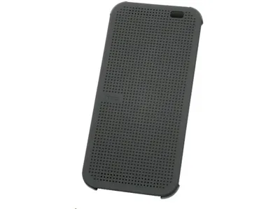 Produktbild von HTC Dot Flip Cover Case for HTC One (M8) - Grey