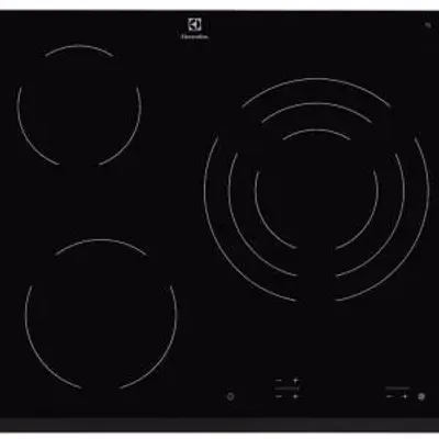 Zdjęcie produktu dla Electrolux EHF6232FOK Czarny 60 cm ceramiczny