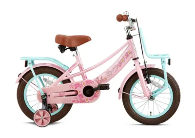 Produktbild von Lola 14 Zoll 21,5 cm Mädchen Rücktrittbremse Türkis/Rosa