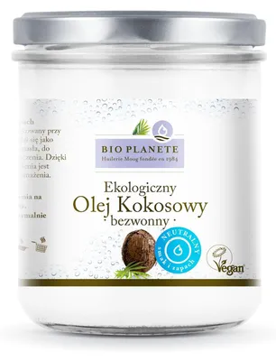 OLEJ KOKOSOWY BEZWONNY BIO 400 ml - BIO PLANETE