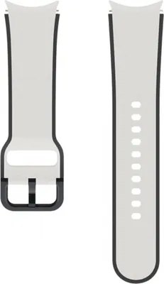 Produktbild von Samsung Galaxy Watch 20 mm Two-tone Sport Band M / L - Ersatzarmband - sand