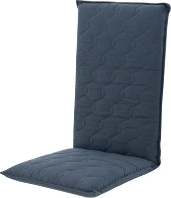 Produktbild von Stuhlauflage 119 x 48 x 7 cm 50 % Baumwolle, 50 % Polyester blau